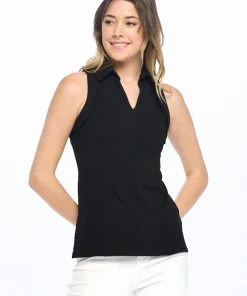 Aryeh Ruffle Sleeveless Sports Top