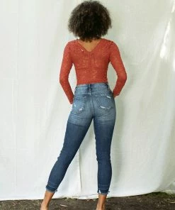 KanCan Eliza High Rise Ankle Skinny 6 KanCan Eliza High Rise Ankle Skinny