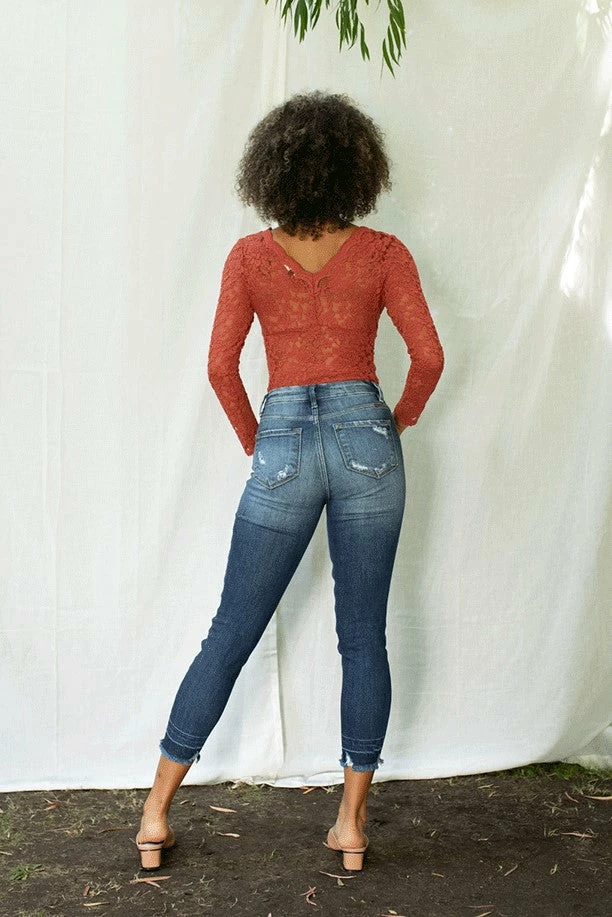 KanCan Eliza High Rise Ankle Skinny 3 KanCan Eliza High Rise Ankle Skinny