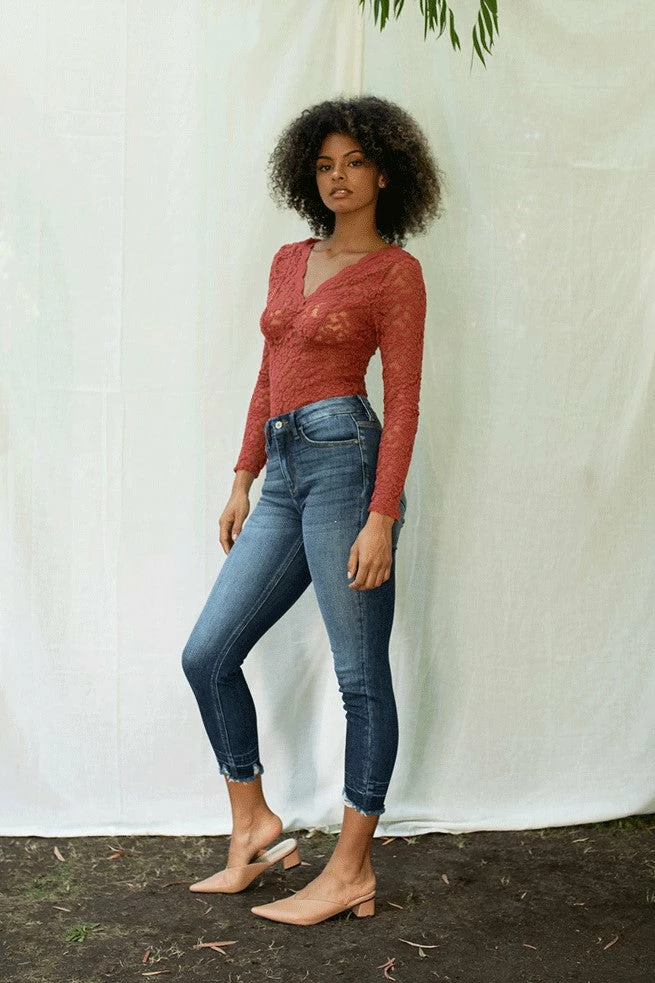 KanCan Eliza High Rise Ankle Skinny 1 KanCan Eliza High Rise Ankle Skinny