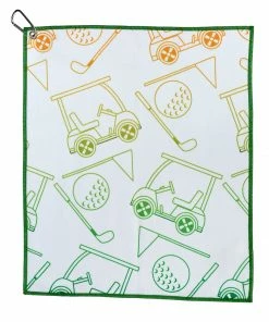 Millie Rose Designs Golf Cart Ride Microfiber Golf Towel