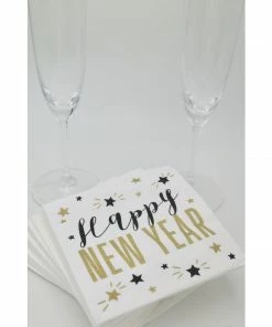 Soiree-sisters Cocktail Napkins 40ct | Happy New Year