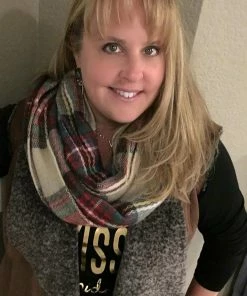 Wrapables Plaid Winter Warm Infinity Scarves (Variety Of Styles)