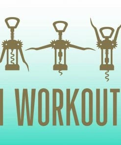 Soiree-sisters 3 Ply Cocktail Napkins 20ct | I Workout