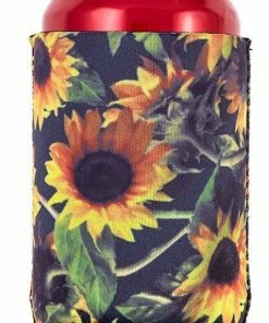 Tipi SUNFLOWER AND LEAVES PRINT DRINK SLEEVE.