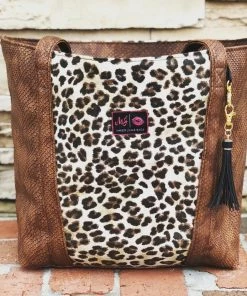 Makeup Junkie Chocolate Cobra & Savannah Tote