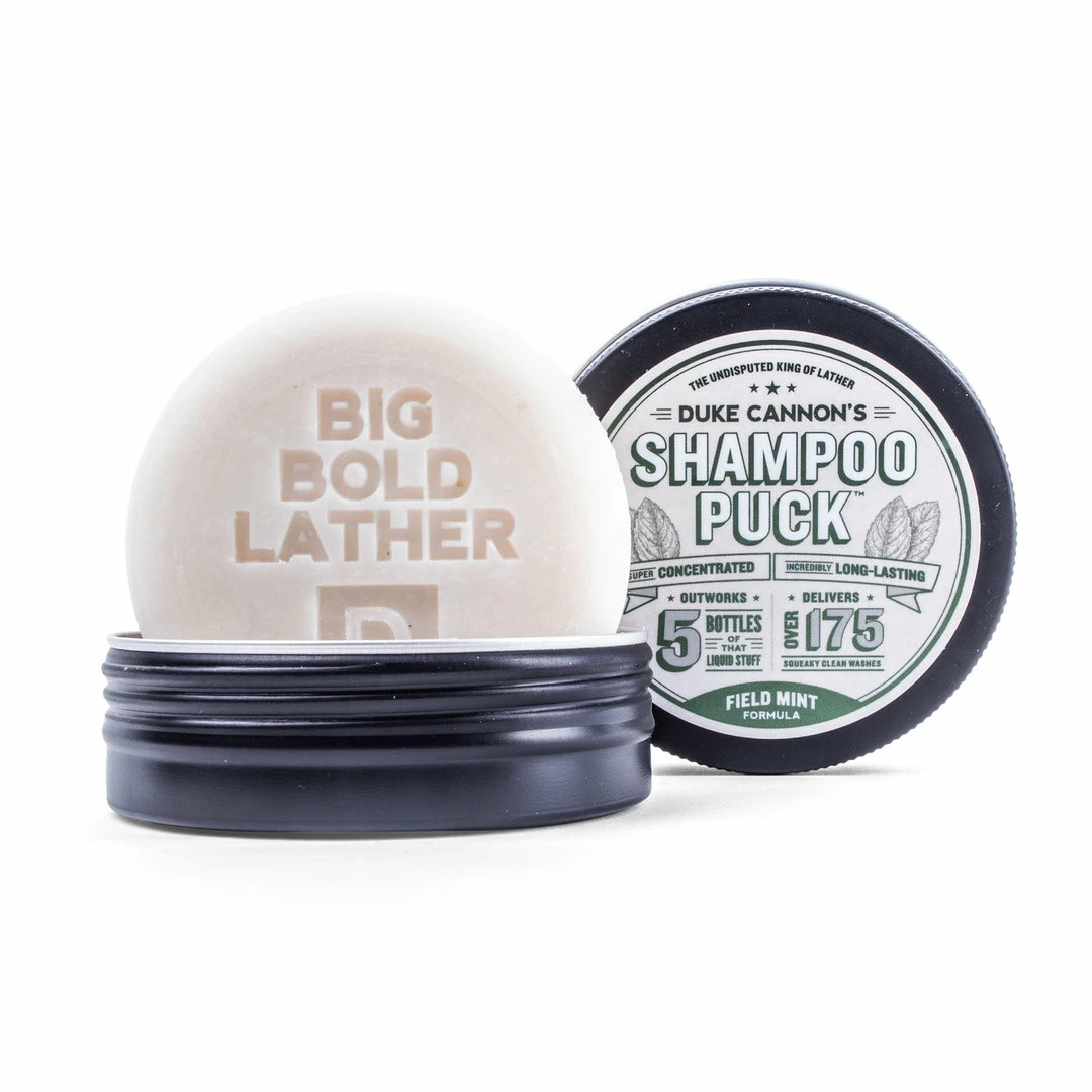 Duke Cannon Shampoo Puck- Field Mint 2 Duke Cannon Shampoo Puck- Field Mint