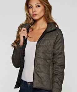 LOVESTITCH Long Sleeve Puffer Jacket