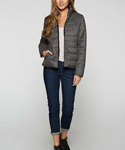 LOVESTITCH Long Sleeve Puffer Jacket