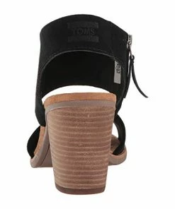 TOMS RESORT APPAREL MAJORCA CUTOUT-Black Suede