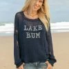 Wooden Ships LAKE BUM CREW COTTON RESORT APPAREL
