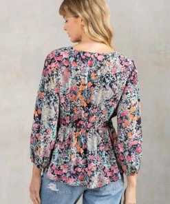 LOVESTITCH Talullah Peplum Top