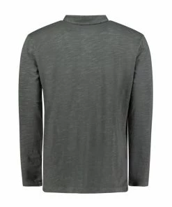 Mod O Doc RESORT APPAREL Salt Point Long Sleeve Slub Jersey Polo