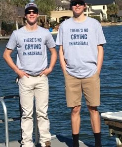 The Market Place NO CRYING IN BASEBALL Men's