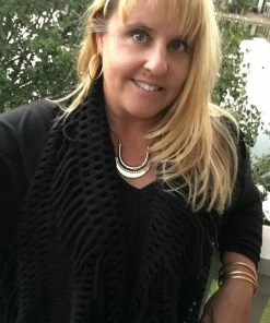 The Market Place Chenille Tassel Infinity Scarves (Variety Of Colors)