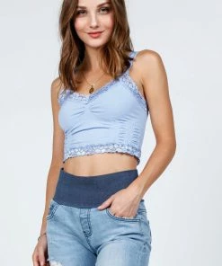 M. Rena RESORT APPAREL Lace Corset Bralette