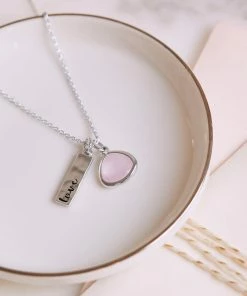 Chloe + Isabel 'Love' Charm Necklace JEWELRY