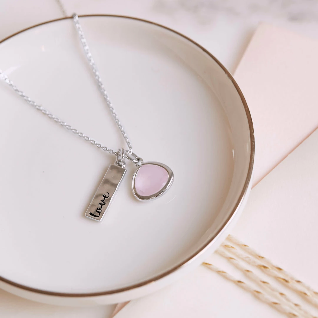 Chloe + Isabel 'Love' Charm Necklace JEWELRY 1 Chloe + Isabel 'Love' Charm Necklace JEWELRY