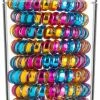 Girly Spiral Hair Ties - Confetti