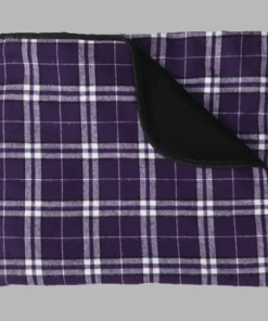 Boxercraft Home & Beauty PREMIUM FLANNEL BLANKET- Purple