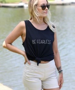 The Market Place RESORT APPAREL Comfort Colors BE FEARLESS Tank