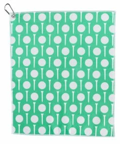 Millie Rose Designs Home & Beauty Golf Balls And Golf Tees Golf Towel