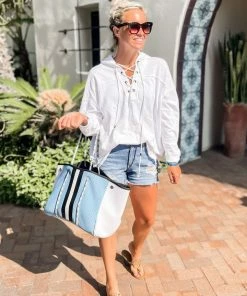 Threaded Pear Neoprene Tote & Zipper Pouch-Payton