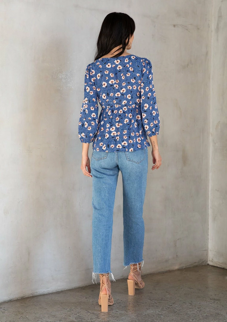 LOVESTITCH Jane Tie Front Top 3 LOVESTITCH Jane Tie Front Top