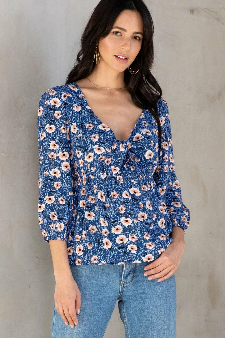 LOVESTITCH Jane Tie Front Top 2 LOVESTITCH Jane Tie Front Top