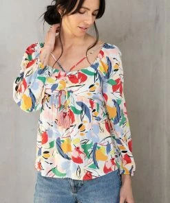 LOVESTITCH RESORT APPAREL Jasper Ruched Top