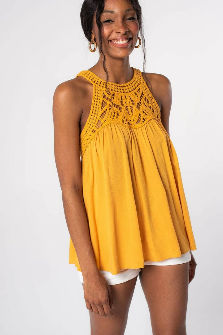 LOVESTITCH Casey Crochet Tank Top RESORT APPAREL 1 LOVESTITCH Casey Crochet Tank Top RESORT APPAREL