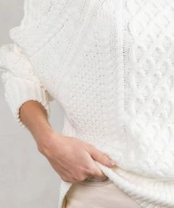 LOVESTITCH Chelsea Morning Cable Knit Sweater