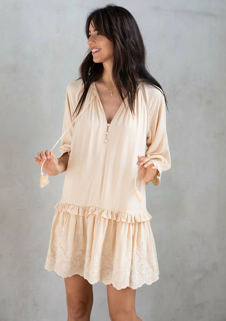 LOVESTITCH Morrison Embroidered Mini Dress 3 LOVESTITCH Morrison Embroidered Mini Dress