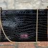 Makeup Junkie Midnight Gator Crossbody