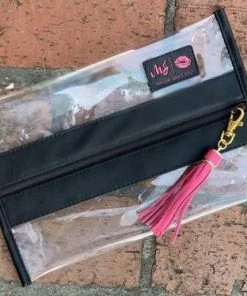 Makeup Junkie BAGS In The Clear Black