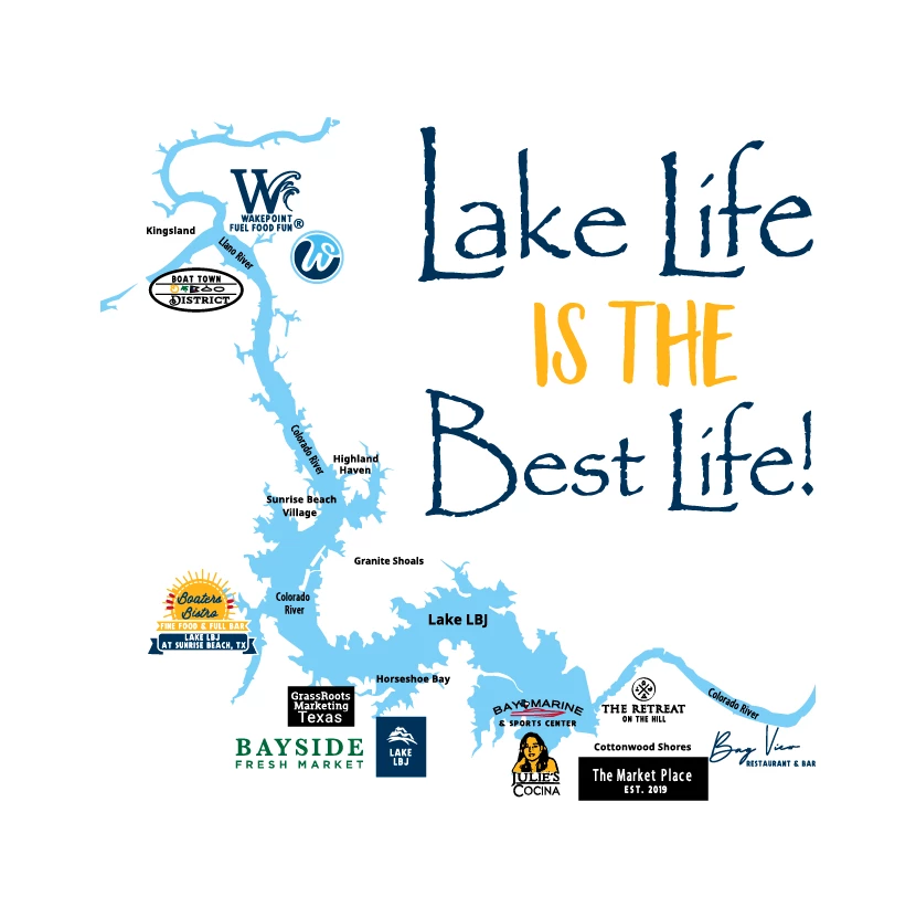 The Market Place Comfort Colors LAKE LBJ Up & Down The Lake LAKE LIFE 3 The Market Place Comfort Colors LAKE LBJ Up & Down The Lake LAKE LIFE