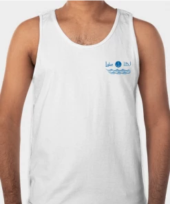 The Market Place LAKE LIFE Gildan Ultra Cotton Tank Up & Down The Lake