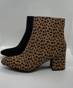 Bamboo Plain & Print Booties SHOES