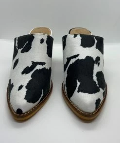 ARider Girl Cow Print Mules SHOES