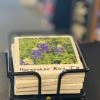 The Market Place HSB Bluebonnets Stone Coaster Gift Set Home & Beauty