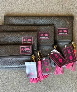 Makeup Junkie BAGS Black Cobra