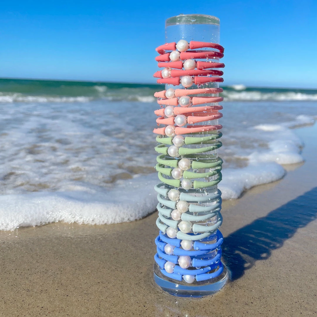 Gresham RESORT APPAREL Maui Bracelet - Freshwater Pearl - Hydrangea 2 Gresham RESORT APPAREL Maui Bracelet - Freshwater Pearl - Hydrangea