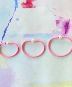 Gresham JEWELRY Maui Bracelet - Freshwater Pearl - Tropical Pink