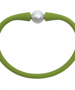 Gresham Maui Bracelet - Freshwater Pearl - Lime