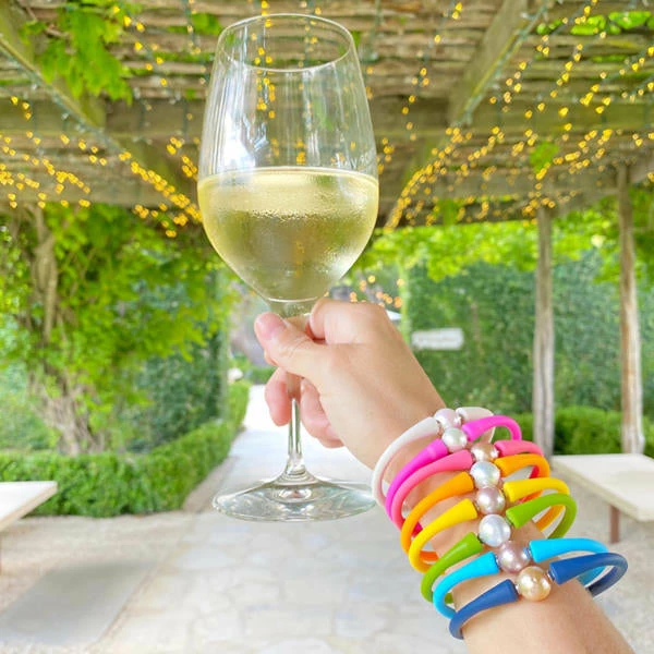 Gresham RESORT APPAREL Maui Bracelet - Freshwater Pearl - Hydrangea 3 Gresham RESORT APPAREL Maui Bracelet - Freshwater Pearl - Hydrangea