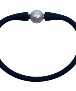 Gresham RESORT APPAREL Maui Bracelet - Freshwater Pearl - Black