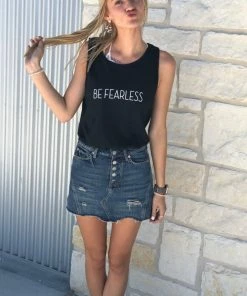 The Market Place RESORT APPAREL Comfort Colors BE FEARLESS Tank