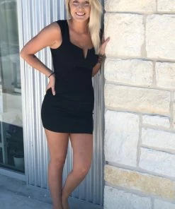 Free People Lia Denim Bodycon Dress