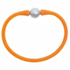 Gresham JEWELRY Maui Bracelet - Freshwater Pearl - Tangerine