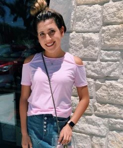 Boxercraft Short Sleeve Cold Shoulder Tee